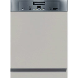 Miele G4203SCi Active Semi Integrated Dishwasher, Clean Steel